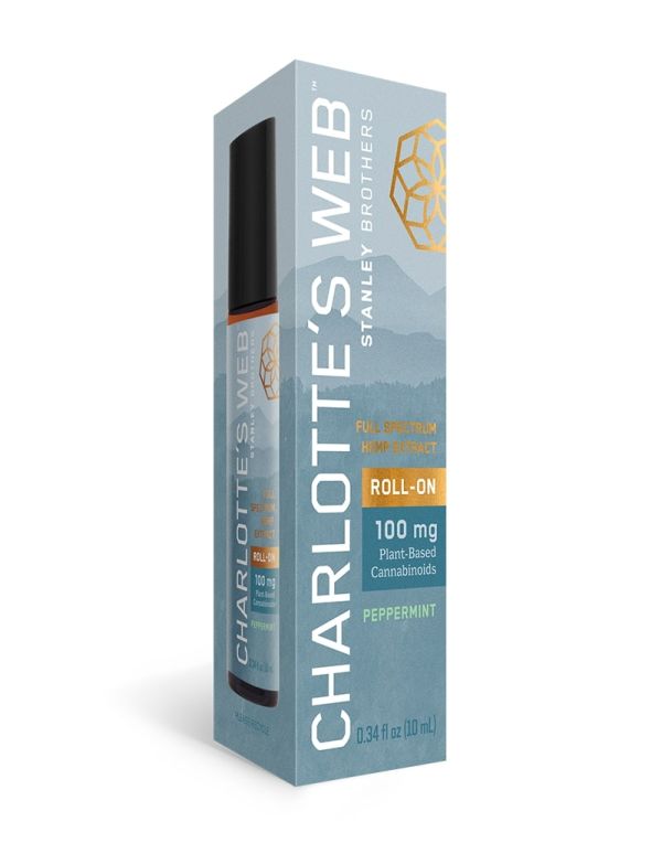 Charlotte's Web CBD Roll-on box