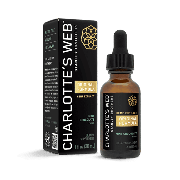 Charlotte’s Web 1500mg (5%) Original Formula Full Spectrum CBD Oil – Olive Oil – Natural Tincture 30ml 50mg Beauty MintChocolate front 1 | Savage Cabbage