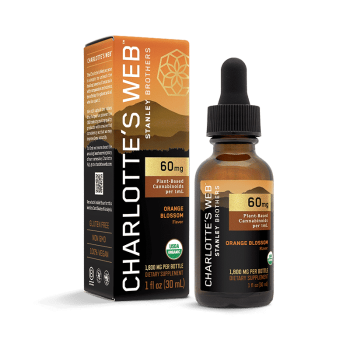 Charlotte’s Web 1800mg (6%) Organic Full Spectrum CBD Oil – 30ml Tincture 30ml 60mg Beauty OrangeBlossom front 1 | Savage Cabbage
