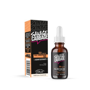 Savage Cabbage 5% Full Spectrum CBD Oil SC50 15 V | Savage Cabbage
