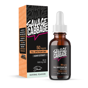 img savage cabbage 50mg ml 5 full spectrum cbd oil featured product | Savage Cabbage